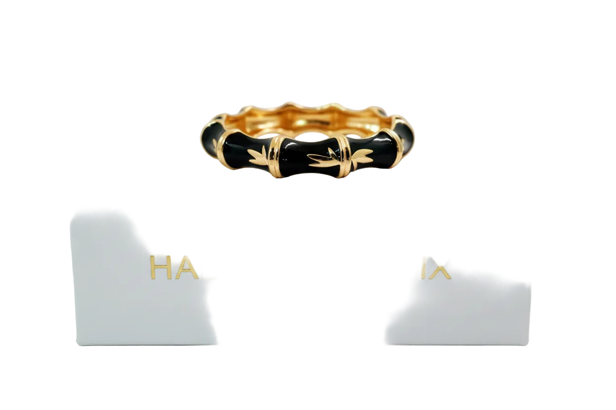 Bracelet Noir & Blanc alternés – Halisah Bijoux