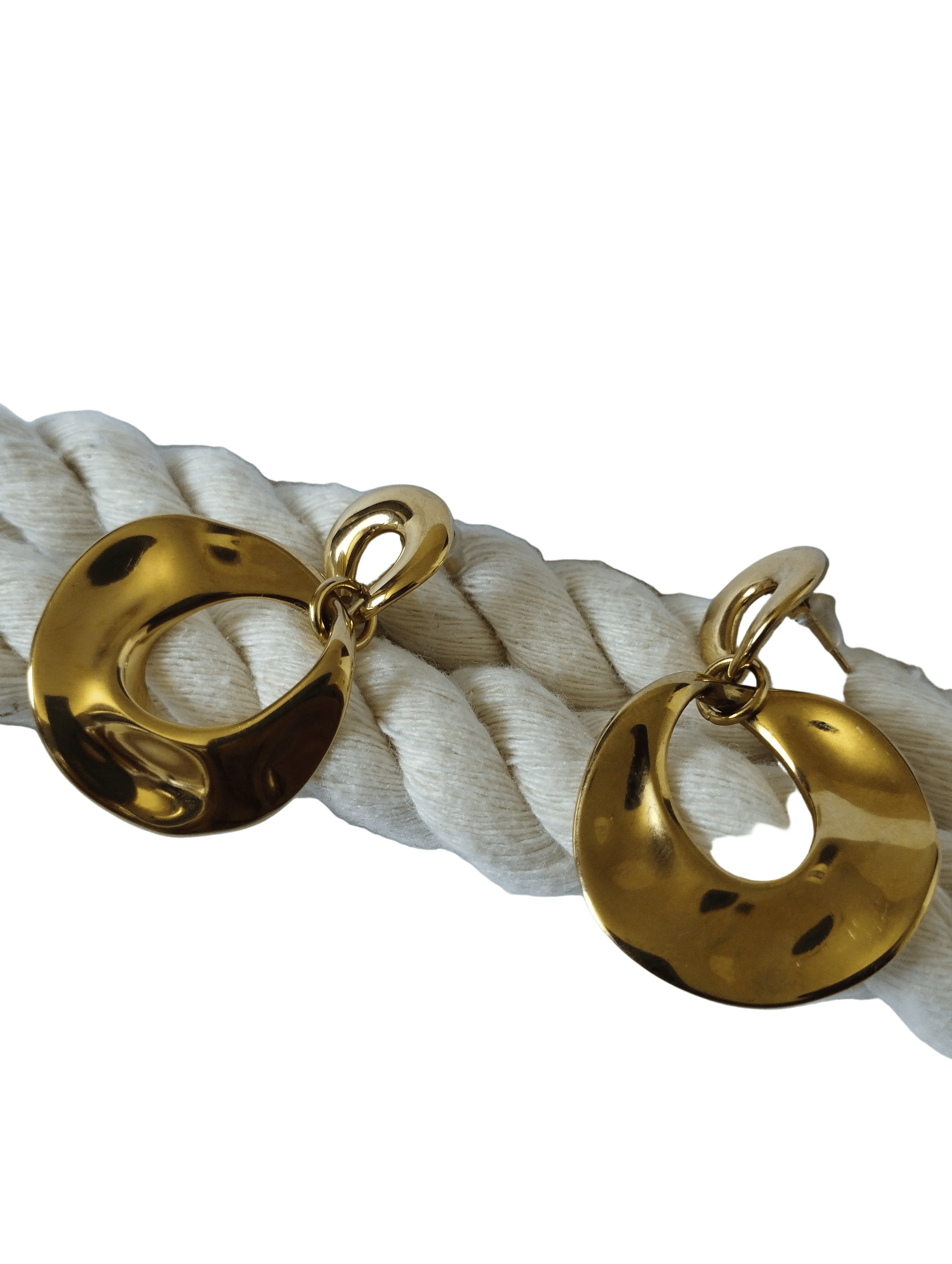 Halisah bijoux Créoles Minimalistes  Acier Inoxydable Hypoallergénique femme