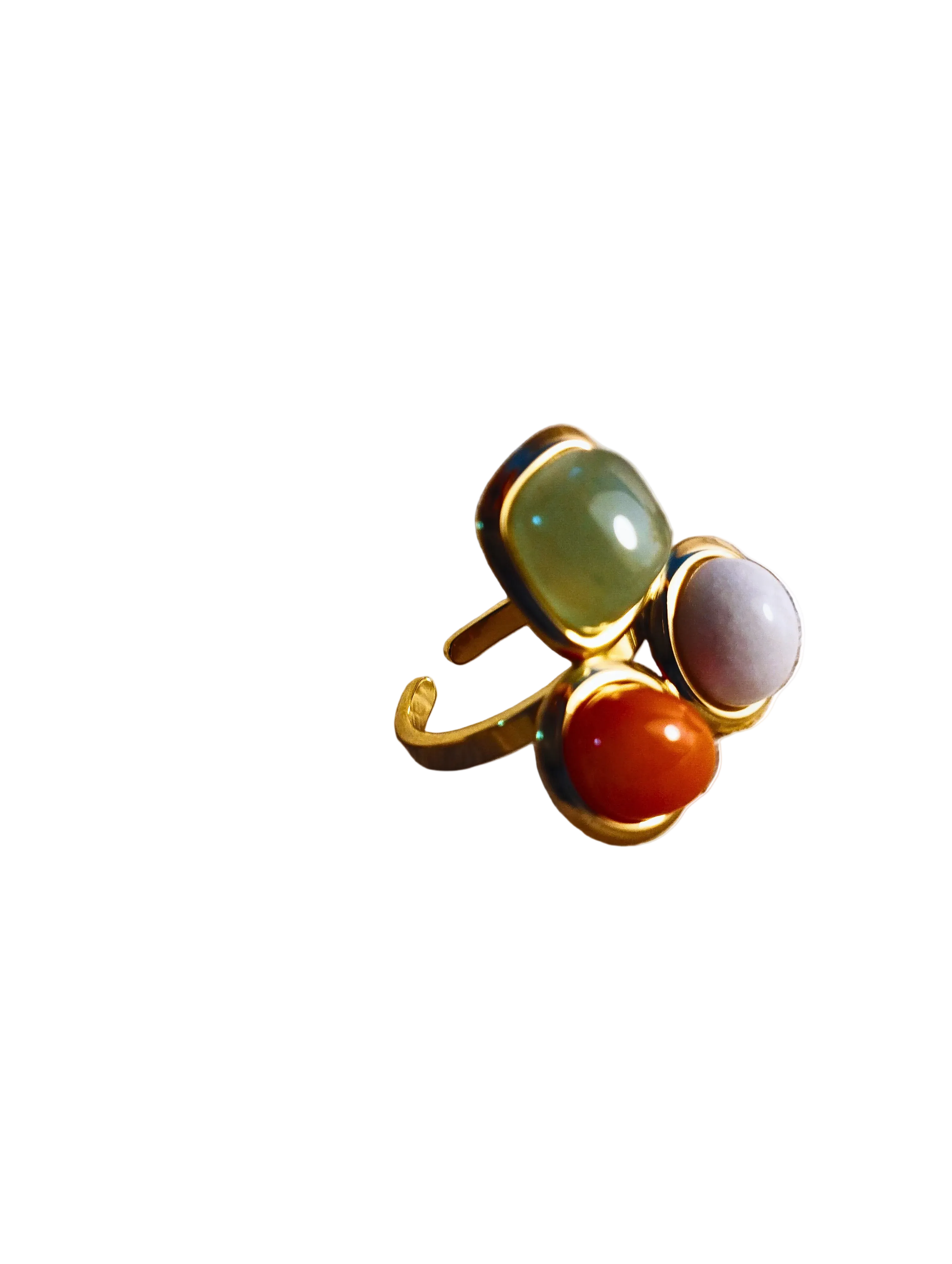 Bague multi facettes femmes