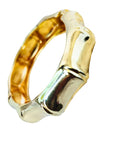 Bracelet épaisse style vintage en acier inoxydable pour femmes