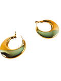 Boucles d'oreilles tendance- femmes en acier inoxydable 18k