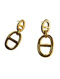 Boucles d'oreilles en acier inoxydable femmes